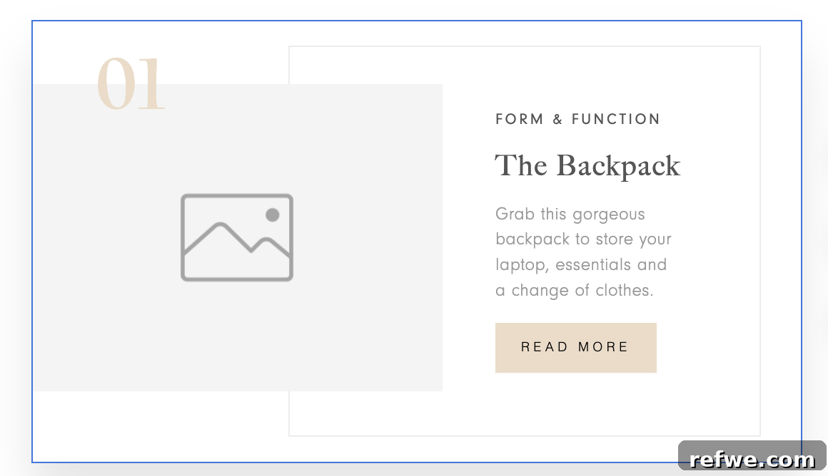 Our Email Marketing Evolution: Why We Chose Flodesk 8 Another email template example featuring a prominent call-to-action button, demonstrating Flodesk's interactive elements.