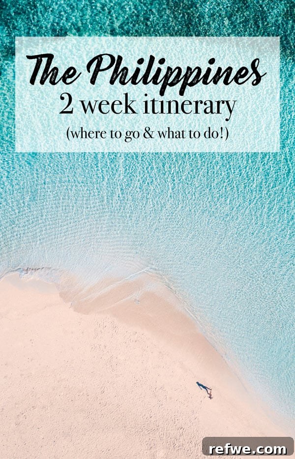 Philippines in 14 Days An Island Adventure 15 Choosingchia.com | A 2-week itinerary in the Philippines including places to go and things to do! Discover the beauty of the Philippines!