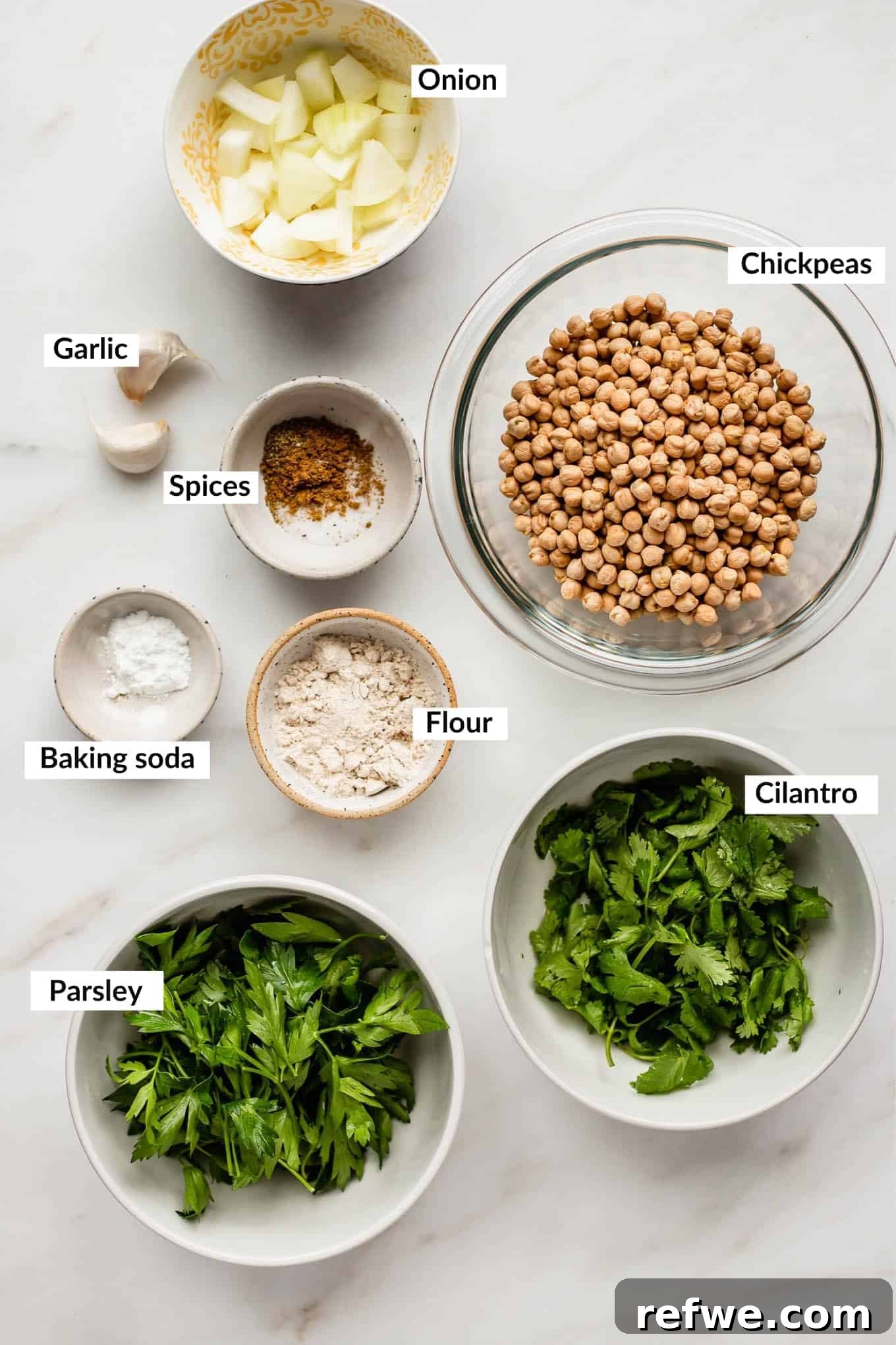 Crispy Air Fryer Falafel 3 ingredients for air fryer falafel