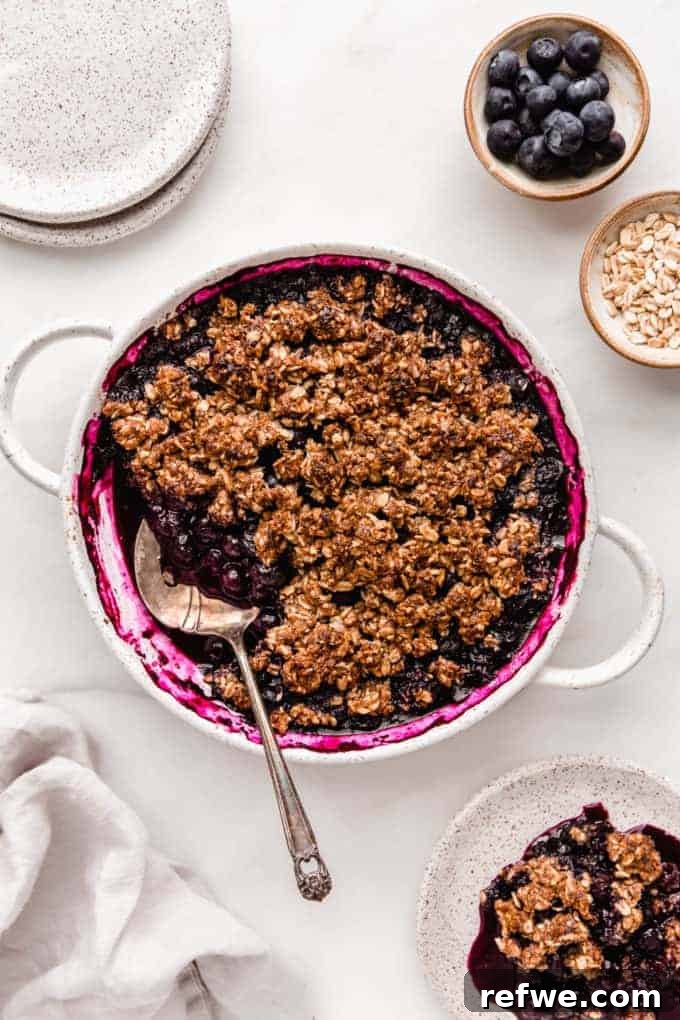 30 Vibrant Vegetarian Recipes for Summer 30 Healthy Blueberry Crisp