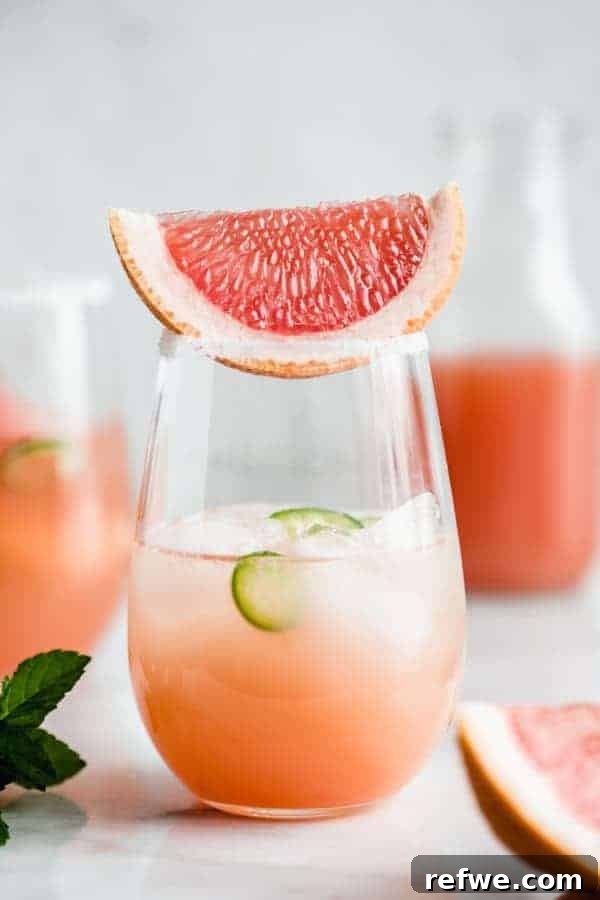 30 Vibrant Vegetarian Recipes for Summer 8 Spicy Grapefruit Margarita