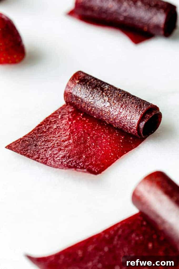 30 Vibrant Vegetarian Recipes for Summer 10 Strawberry Fruit Roll-Ups
