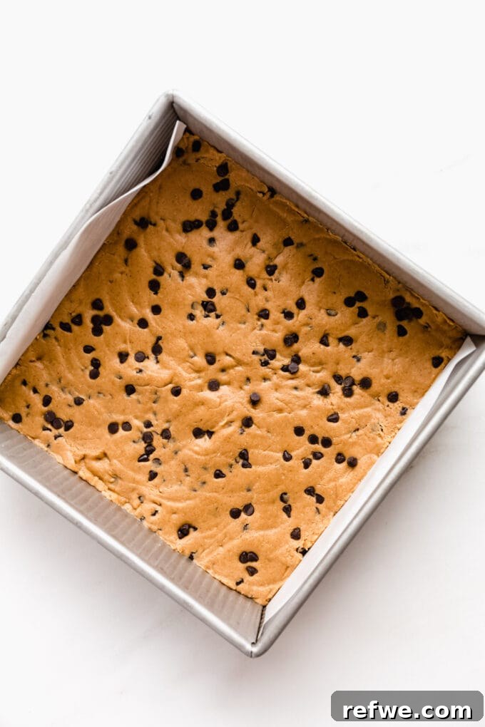 The Ultimate Homemade Snack Bars 8 A tray of homemade perfect bars before chilling