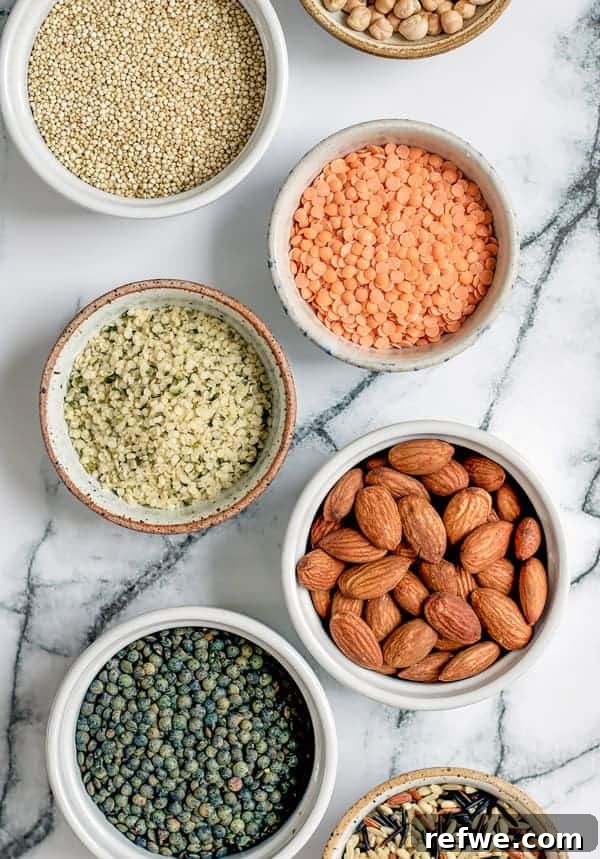 10 Essential Plant-Based Protein Powerhouses 2 Looking to incorporate more vegan protein in your diet? Here are the 10 best plant-based protein sources!