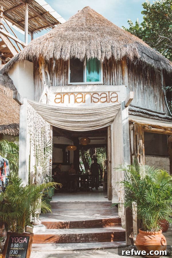 7 Game-Changing Insights from My First Wellness Retreat 2 First wellness retreat experience at Amansala Tulum