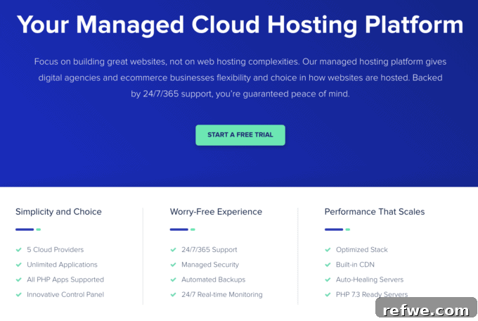 The Recipe for a Successful Food Blog Launch 5 Screenshot of Cloudways managed cloud hosting dashboard