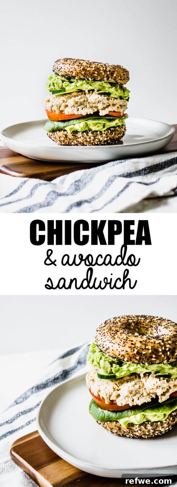 Smashed Avocado & Chickpea Sandwich 8 This smashed chickpea and avocado sandwich is a healthy vegan gluten-free sandwich that is so easy to make!