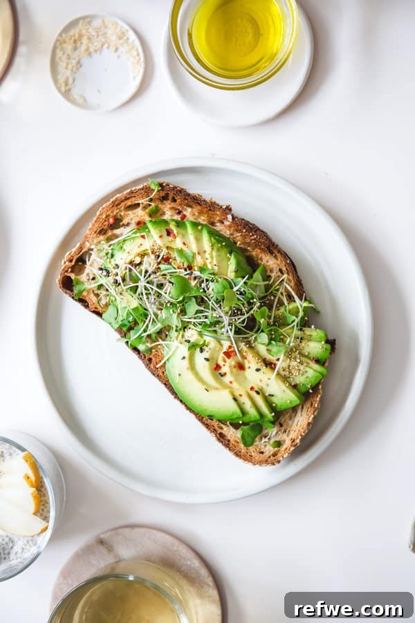 mindful eating - healthy breakfast