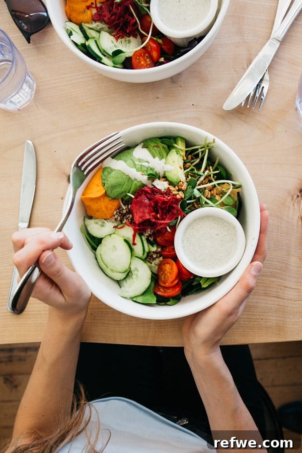 Savoring San Francisco: A Food Lover's Journey 6 Nourish Cafe's healthy nourish bowl with oil-free dressing