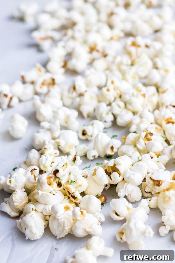 Salted Margarita Popcorn Perfection 4 Salted margarita popcorn - a full bowl of popcorn ready to be served