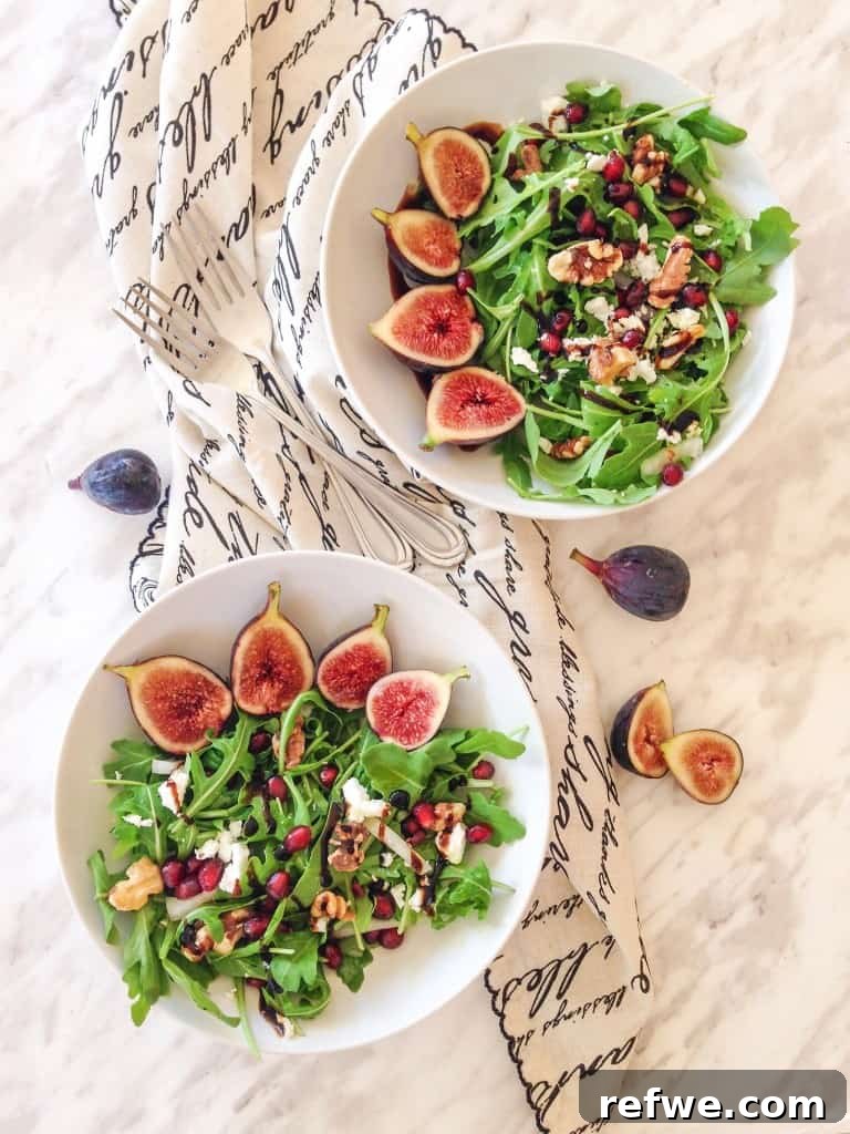 fig and arugula salad