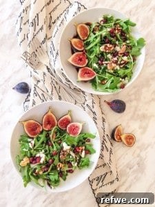 Gourmet Fig and Arugula Salad