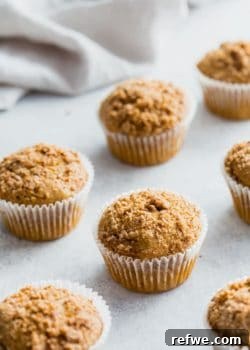 vegan coffee cake streusel muffins