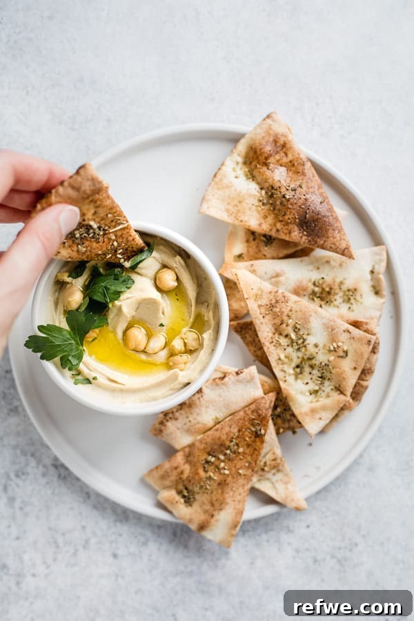 Wholesome Homemade Hummus 4 A bowl of healthy hummus ready to be served, showcasing its smooth texture