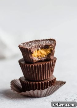 Delicious and healthy chocolate pumpkin butter cups