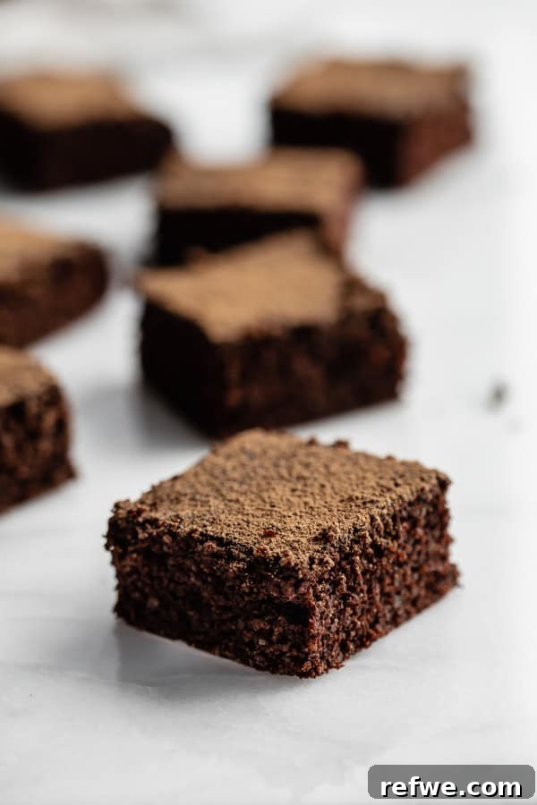 Guilt-Free Quinoa Fudge Brownies 4 Tray of healthy quinoa brownies cooling