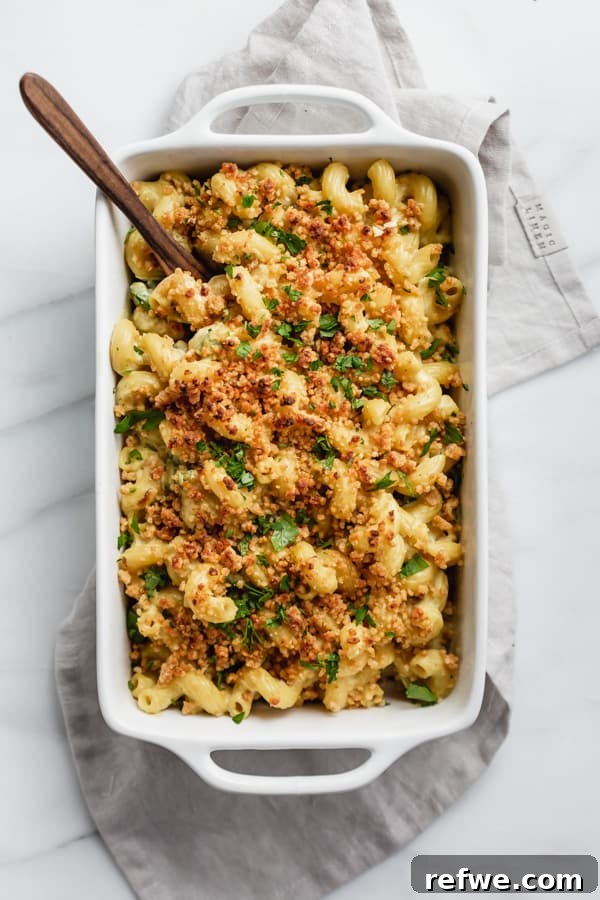 Creamy Plant-Based Jalapeño Popper Mac & Cheese 2 vegan jalapeno popper mac and cheese