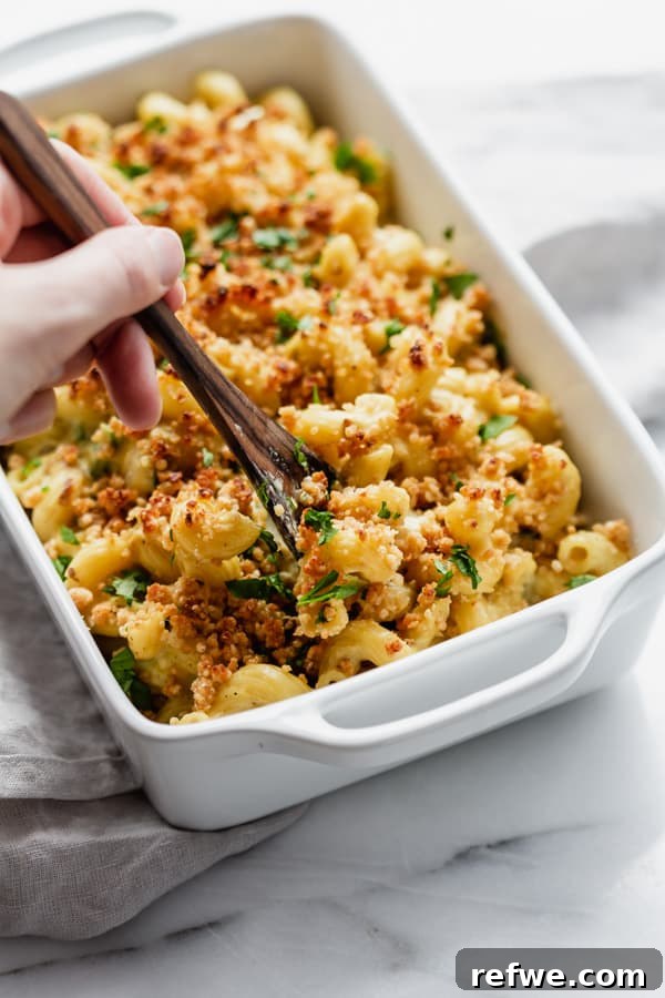 Creamy Plant-Based Jalapeño Popper Mac & Cheese 6 vegan jalapeno popper mac and cheese