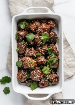 plant-based sweet and sour meatballs