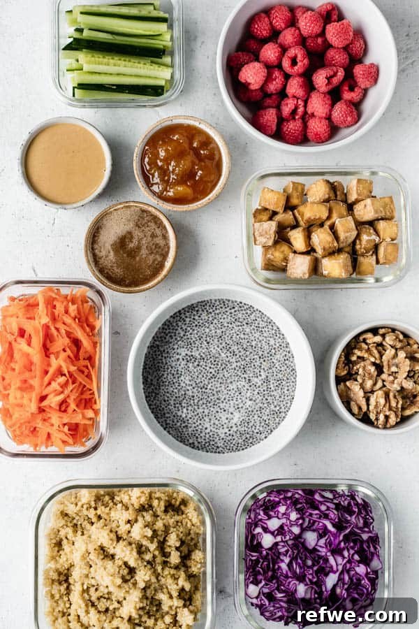 Person preparing healthy meals on a kitchen counter, showcasing meal planning tips for beginners