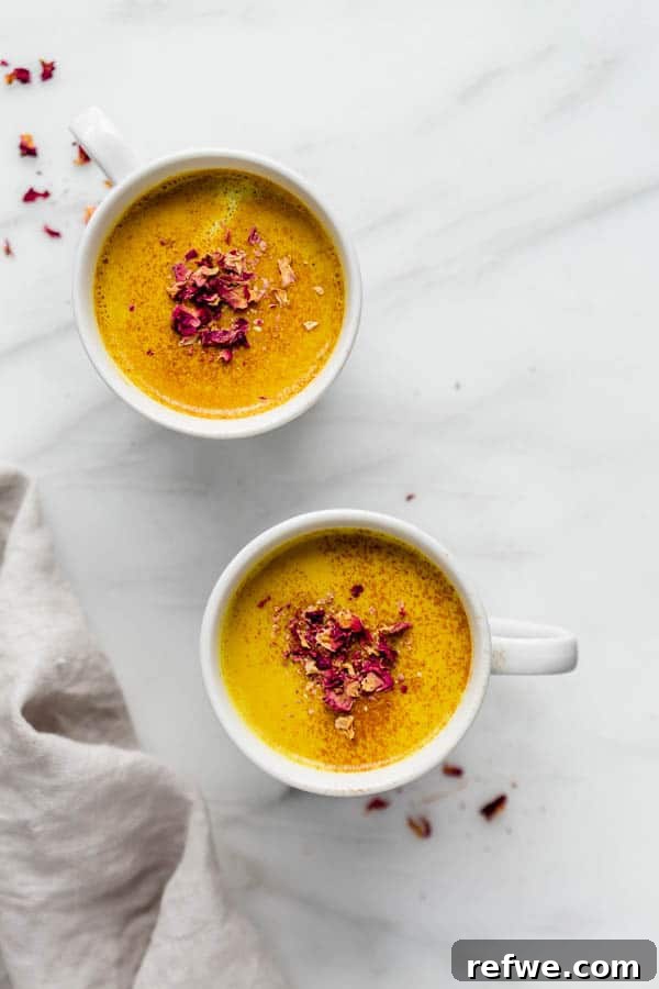 Golden Turmeric Elixir 7 golden milk turmeric latte
