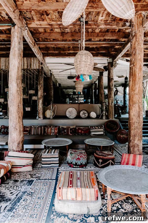 Tulum's Gastronomic Gems: A Foodie's Journey 29 The enchanting, bohemian dining setting of Macondo restaurant at Nomade Tulum