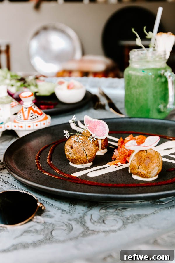 Tulum's Gastronomic Gems: A Foodie's Journey 31 A close-up of a beautifully presented vegetarian dish at Macondo