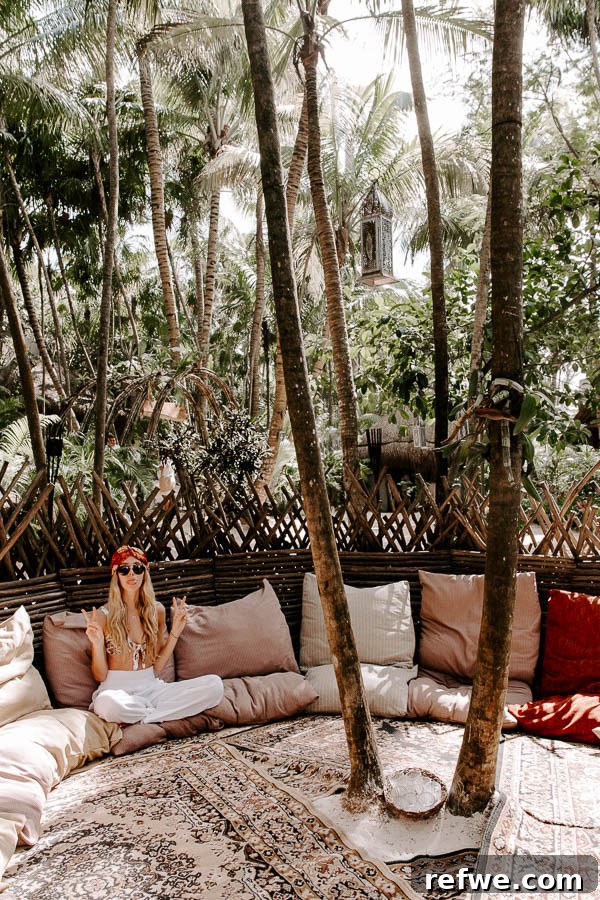 Tulum's Gastronomic Gems: A Foodie's Journey 5 The stunning, natural-inspired architecture of Nomade Hotel in Tulum