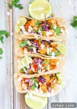 Thai Red Curry Tofu Tacos