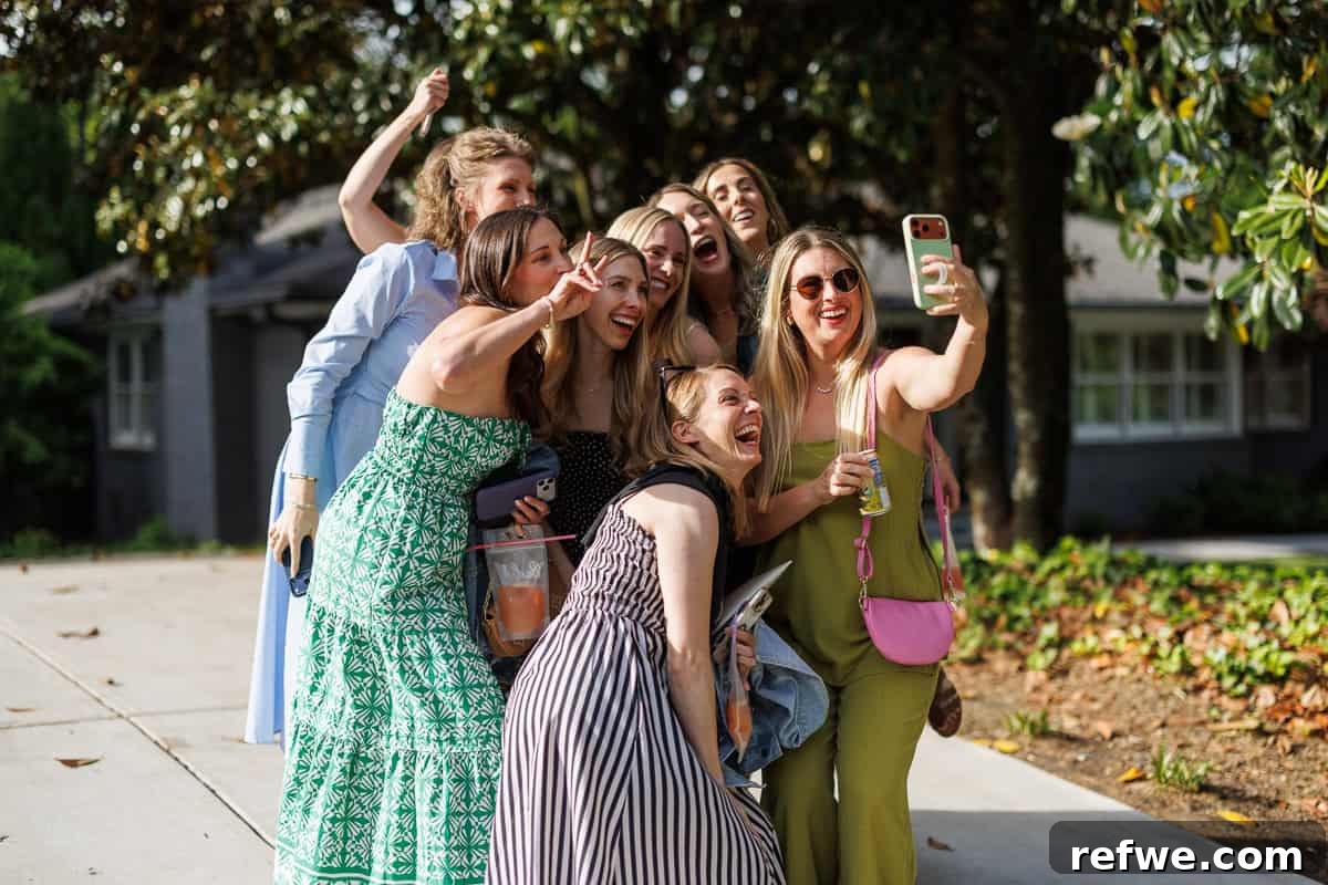 Fresh Air Retreat Recap: Highlights from Atlanta, GA 3 girls taking a selfie.