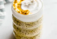 Creamy Passionfruit Chia Pudding Recipe for Breakfast & Dessert