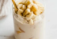 High-Protein Banana Yogurt Pudding Recipe with Greek Yogurt