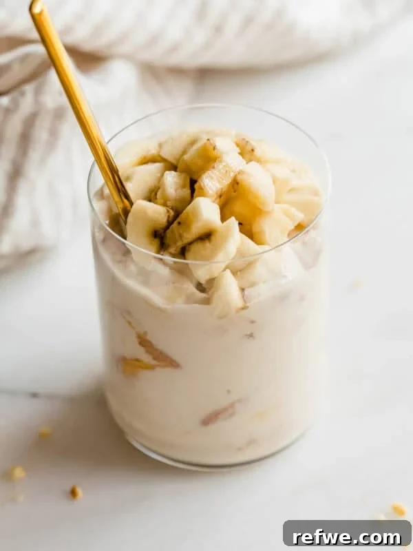 Mini Key Lime Pie Pudding Jars with Greek Yogurt 13 High protein banana pudding jar