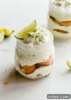 Thumbnail key lime pie jar