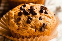 Moist Pumpkin Muffins with Cottage Cheese